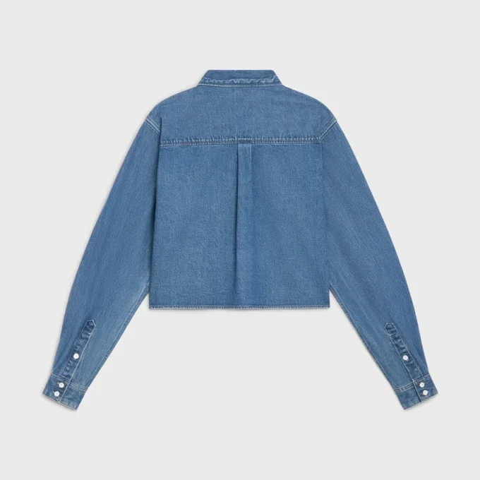 Kort skjorta i Union Ocean Wash-denim Kort skjorta i Union Ocean Wash-denim