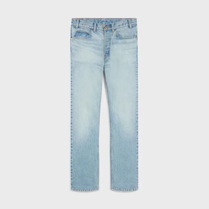 Kurt-jeans i bomullsdenim
