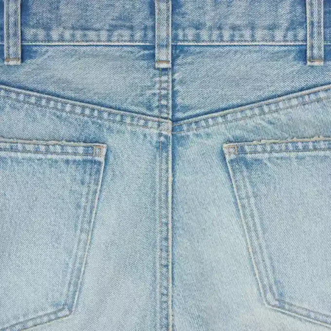 Kurt-jeans i bomullsdenim