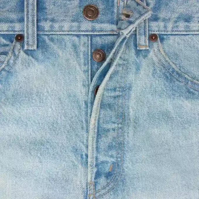 Kurt-jeans i bomullsdenim
