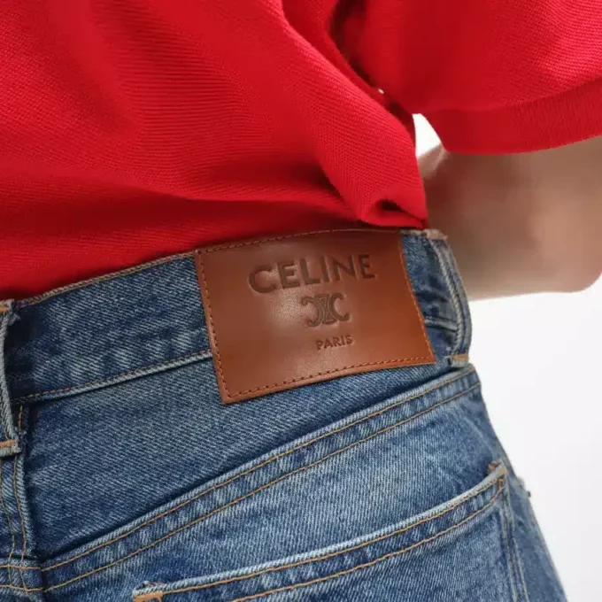 Kurt-jeans i bomullsdenim