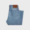 Kurt-jeans i bomullsdenim