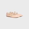 Les Ballerines CELINE Ballerinaskor med dubbla remmar i lammskinn Les Ballerines CELINE Ballerinaskor med dubbla remmar i lammskinn