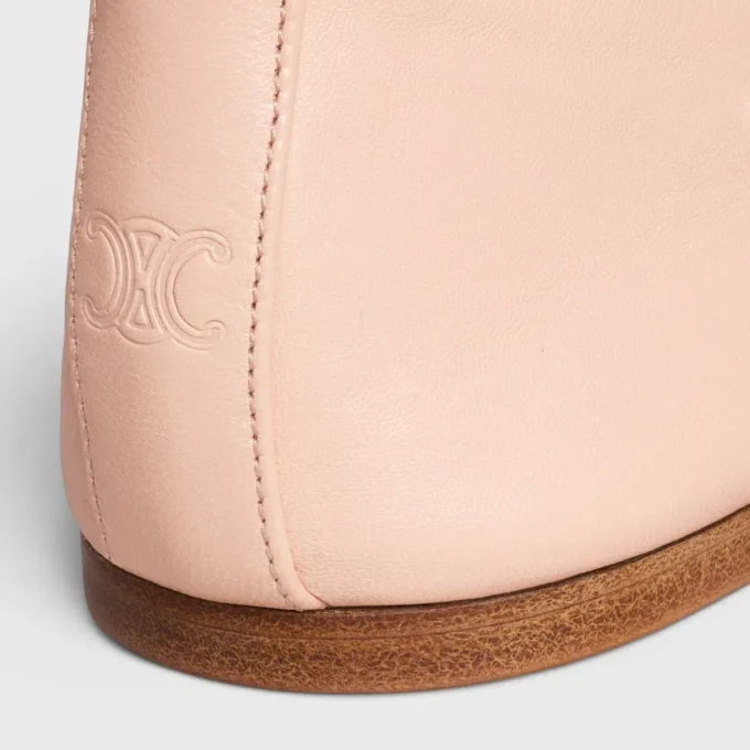 Les Ballerines CELINE Ballerinaskor med dubbla remmar i lammskinn Les Ballerines CELINE Ballerinaskor med dubbla remmar i lammskinn