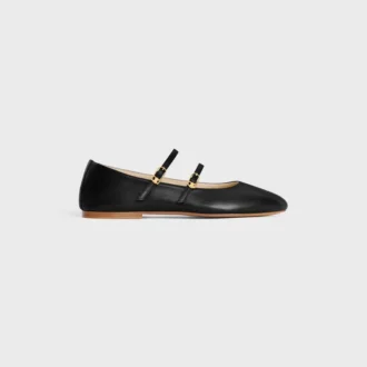 Les Ballerines CELINE Double Strap i lammskinn