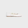 Les Ballerines CELINE Double Strap i lammskinn
