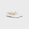 Les Ballerines CELINE Double Strap i lammskinn