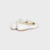 Les Ballerines CELINE Double Strap i lammskinn