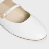 Les Ballerines CELINE Double Strap i lammskinn