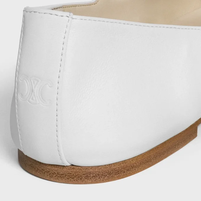 Les Ballerines CELINE Double Strap i lammskinn