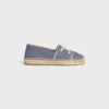 Les Espadrilles CELINE i randigt tyg med Triomphe Les Espadrilles CELINE i randigt tyg med Triomphe