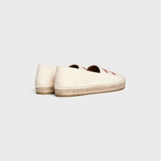 Les Espadrilles CELINE i tweed och kalvskinn Les Espadrilles CELINE i tweed och kalvskinn