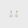 Les Perles CELINE Baroque Örhängen i mässing med guldfinish och odlade pärlor Les Perles CELINE Baroque Örhängen i mässing med guldfinish och odlade pärlor