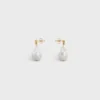 Les Perles CELINE Baroque Örhängen i mässing med guldfinish och odlade pärlor Les Perles CELINE Baroque Örhängen i mässing med guldfinish och odlade pärlor
