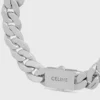 Les Poincons CELINE-armband i sterlingsilver och granat