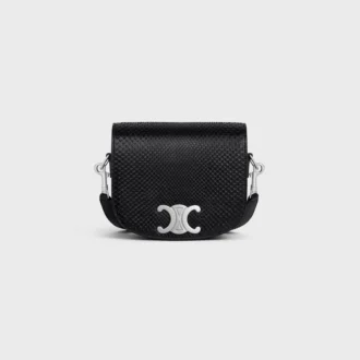 Liten Besace Strap Triomphe i pyton