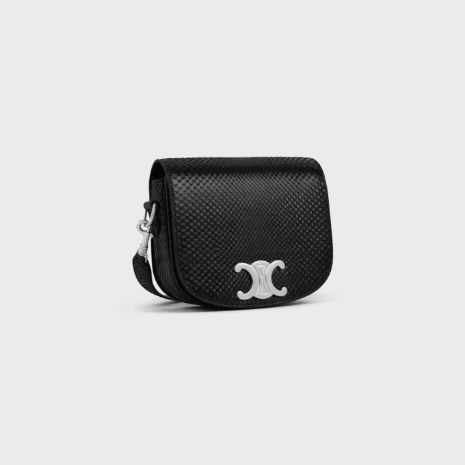 Liten Besace Strap Triomphe i pyton