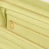 Liten luggage i mjukt, glansigt lammskinn