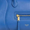Liten luggage i mjukt, glansigt lammskinn