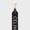 Lång rem i ull med CELINE-jacquard