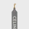 Lång rem i ull med CELINE-jacquard