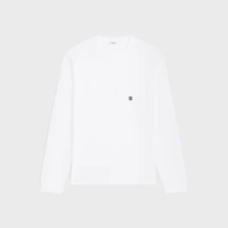 Långärmad T-shirt i bomullsjersey
