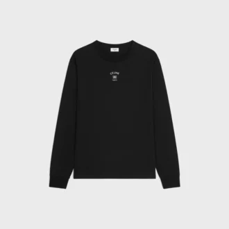 Långärmad T-shirt i bomullsjersey