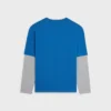 Långärmad T-shirt i bomullsjersey Långärmad T-shirt i bomullsjersey