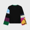 Långärmad T-shirt i bomullsjersey