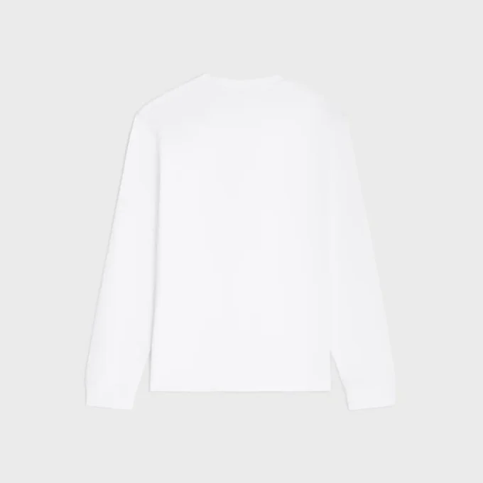 Långärmad T-shirt i bomullsjersey