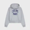 Löst sittande hoodie i bomullsfleece