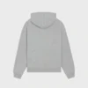 Löst sittande hoodie med dragkedja i bomullsfleece Löst sittande hoodie med dragkedja i bomullsfleece