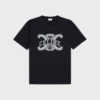 Löst sittande T-shirt i bomullsjersey
