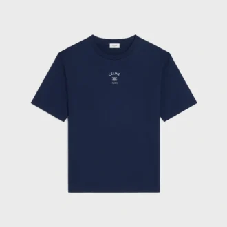 Löst sittande T-shirt i bomullsjersey