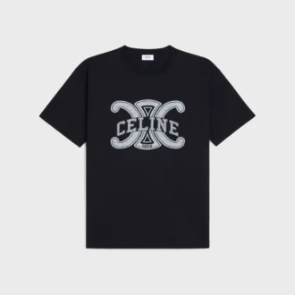 Löst sittande T-shirt i bomullsjersey