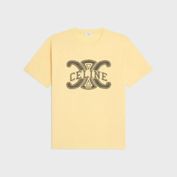 Löst sittande T-shirt i bomullsjersey