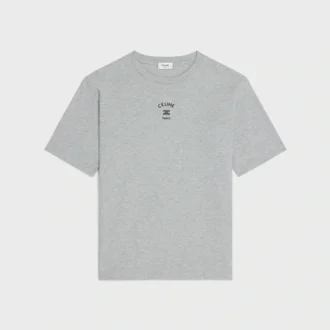 Löst sittande T-shirt i bomullsjersey