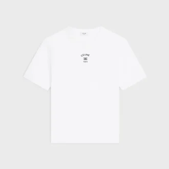 Löst sittande T-shirt i bomullsjersey