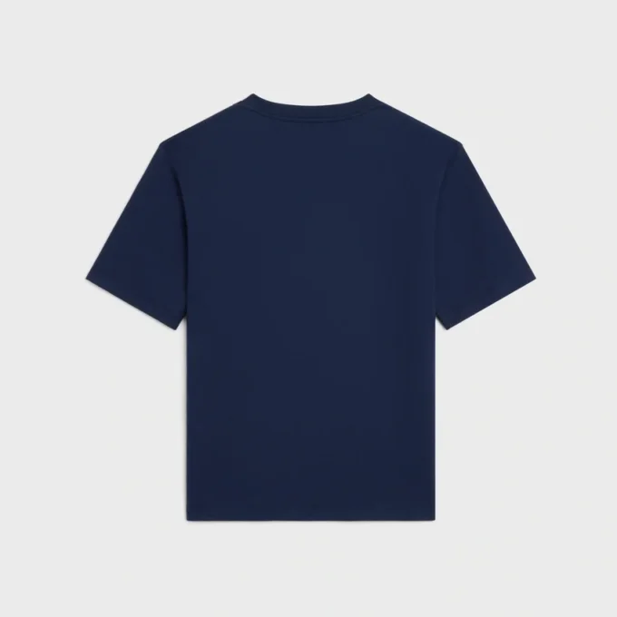 Löst sittande T-shirt i bomullsjersey