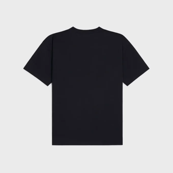 Löst sittande T-shirt i bomullsjersey