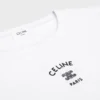 Löst sittande T-shirt i bomullsjersey Löst sittande T-shirt i bomullsjersey