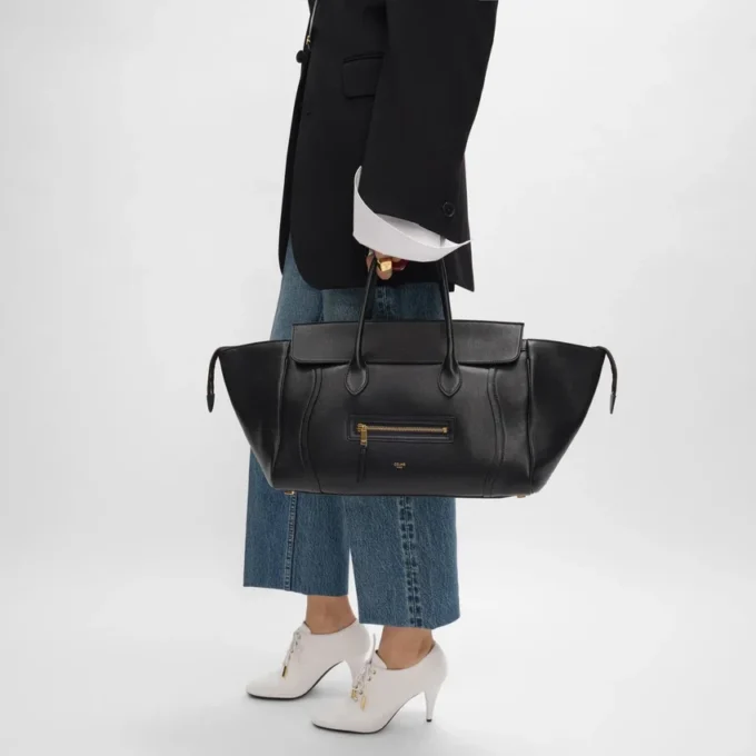 Luggage i kornat kalvskinn Luggage i kornat kalvskinn