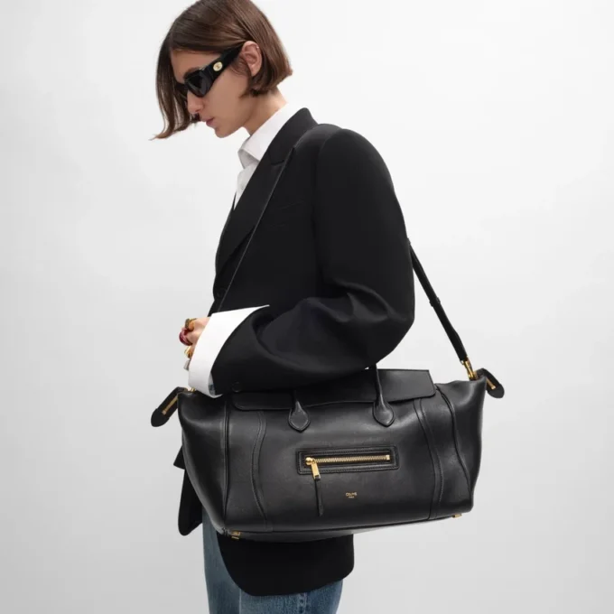 Luggage i kornat kalvskinn Luggage i kornat kalvskinn