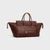 Luggage i mjukt, glansigt lammskinn