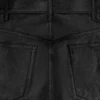 Lulu-jeans i mjukt lammskinn