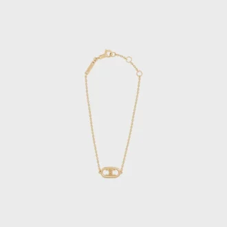 Maillon Triomphe-armband i gult guld