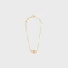 Maillon Triomphe-armband i gult guld och diamanter