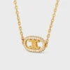 Maillon Triomphe-halsband i gult guld och diamanter Maillon Triomphe-halsband i gult guld och diamanter