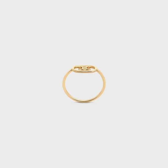 Maillon Triomphe-ring i gult guld