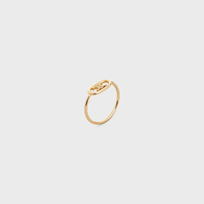 Maillon Triomphe-ring i gult guld